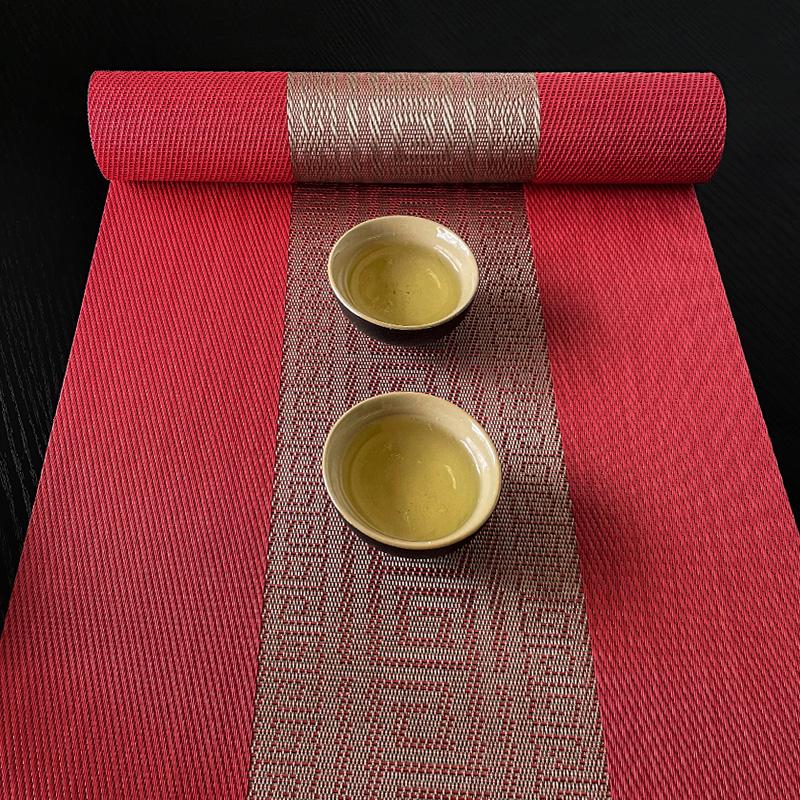 Zen Style Waterproof Table Runner & Tea Mat - Luxury Dining & Coffee Table Decor