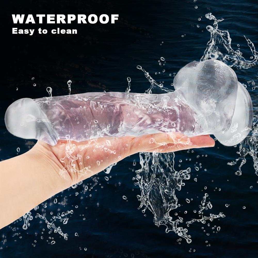 Реалистичные фаллоимитаторы RUNYU Jelly, мягкий фаллоимитатор, секс-игрушки для женщин, сильная присоска, пенис, фаллоимитатор, игрушка для взрослых, секс-шоп