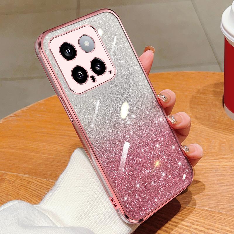 Подходит для Huawei 80 чехол для мобильного телефона с блестками Honor 400 прозрачный мягкий резиновый защитный чехол для Honor power Play 60