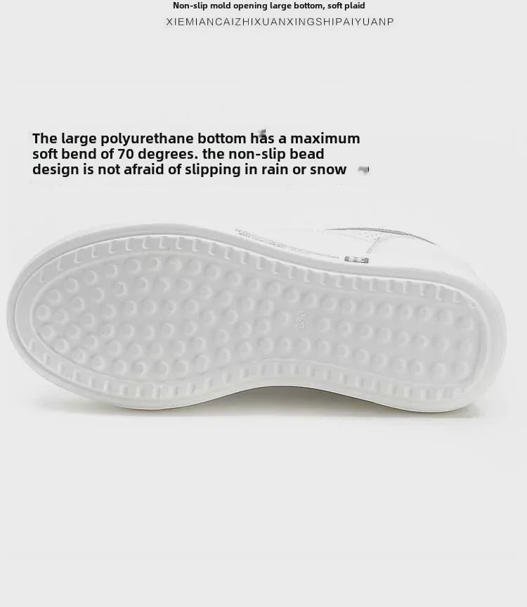 Весна/Лето 2024 Женские низкие белые кроссовки на танкетке 10 см