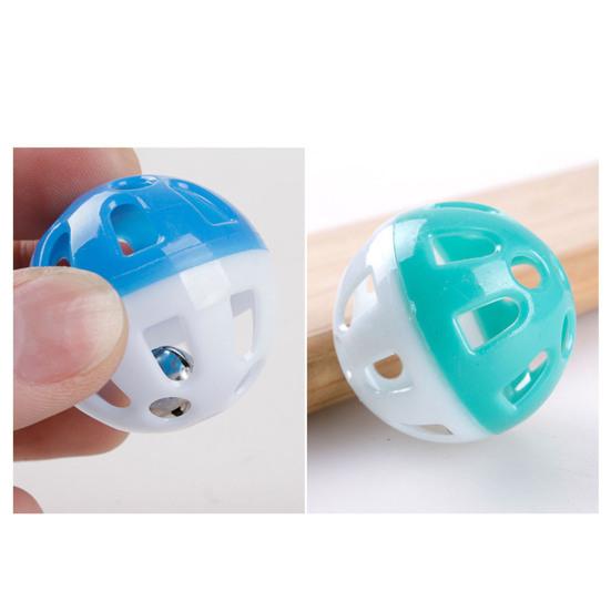 1 Set Christmas Cat Toys Interactive Teaser Wand Rattle Ball Feathered Plush Mice Cat Entertainment Toys for Indoor Cats Kittens Exercise Holiday Gift