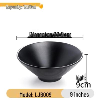 Японские меламиновые миски для рамена Zebian, устойчивые к падению