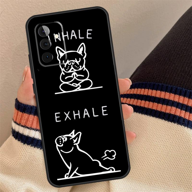 Funny french bulldog Case For Samsung Galaxy A16 A26 A36 A56 A55 A35 A15 A52 A32 A12 A53 A33 A13 A14 A34 A54 A17
