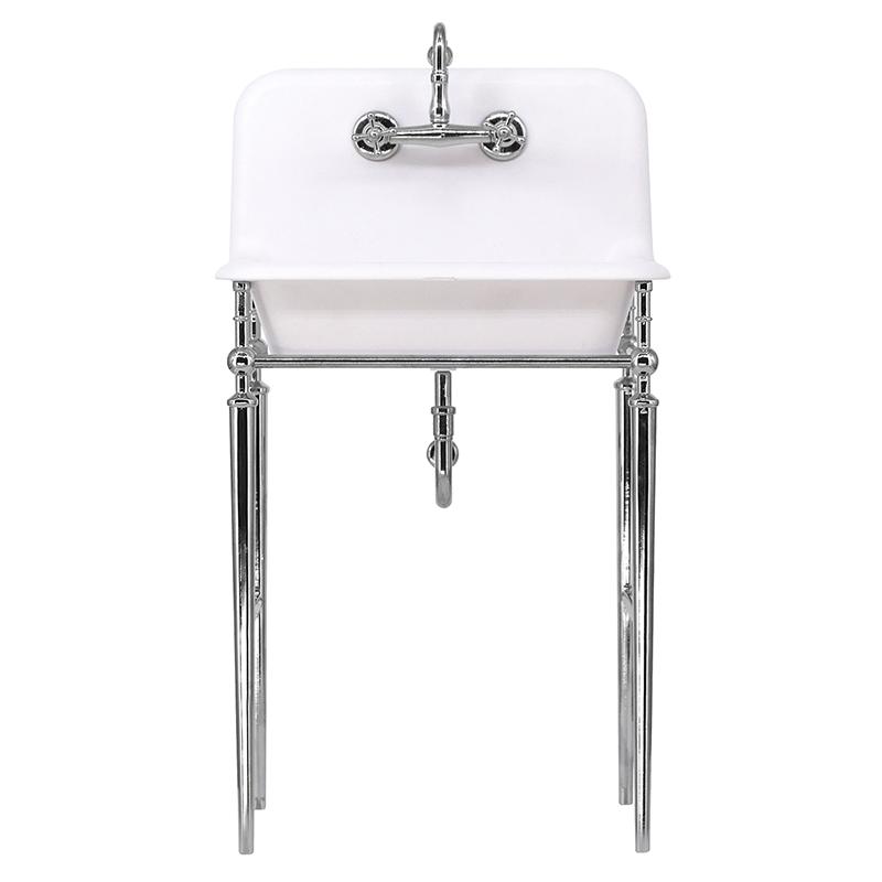 1:6 Dollhouse Miniature Kitchen Sink Lavatory Washbasin Water Faucet Bathroom Mirror Wash Sink Pot Model Diy Furniture Toy Decor