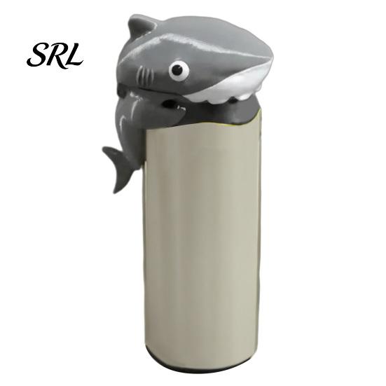 Cool Beer Accessory Portable Soda Can Lid Cover, Shark/Dinosaur/Frog/Hippo/Elephant Shape, Durable Decorative Topper Plastic Dustproof Protector