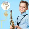 Металлический альт-саксофон Подставка-клип для нот Саксофон Баритон Портативный Маршевый пюпитр Аксессуары для музыкальных инструментов