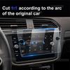 Защитное стекло для экрана на Volkswagen Tiguan 2024, HD Clear, 8 дюймов, пленка-наклейка для GPS-навигации