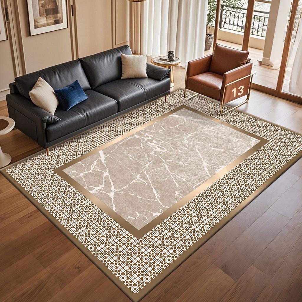 Ковер в стиле ретро Европа с мраморным рисунком, ковер для гостиной, дивана, спальни, прикроватный, для кабинета, коврик для входной двери, нескользящий, роскошный декор