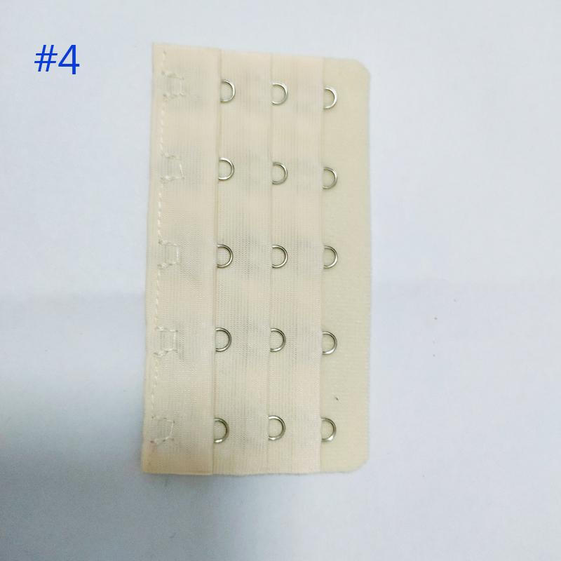 3 Pcs Women's Bra Extenders 3 Rows 5 Hooks Bra Underwear Clasp Strap Buckle Extension Sewing Tools Intimates Accessories