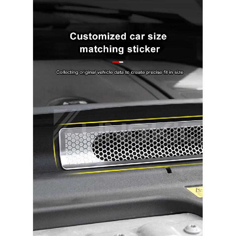 Car Engine Protective Cover For Mercedes-Benz C E W206 W214 GLC 2022-25 Air Intake Exhaust Dust Protector Mesh Auto Accessories