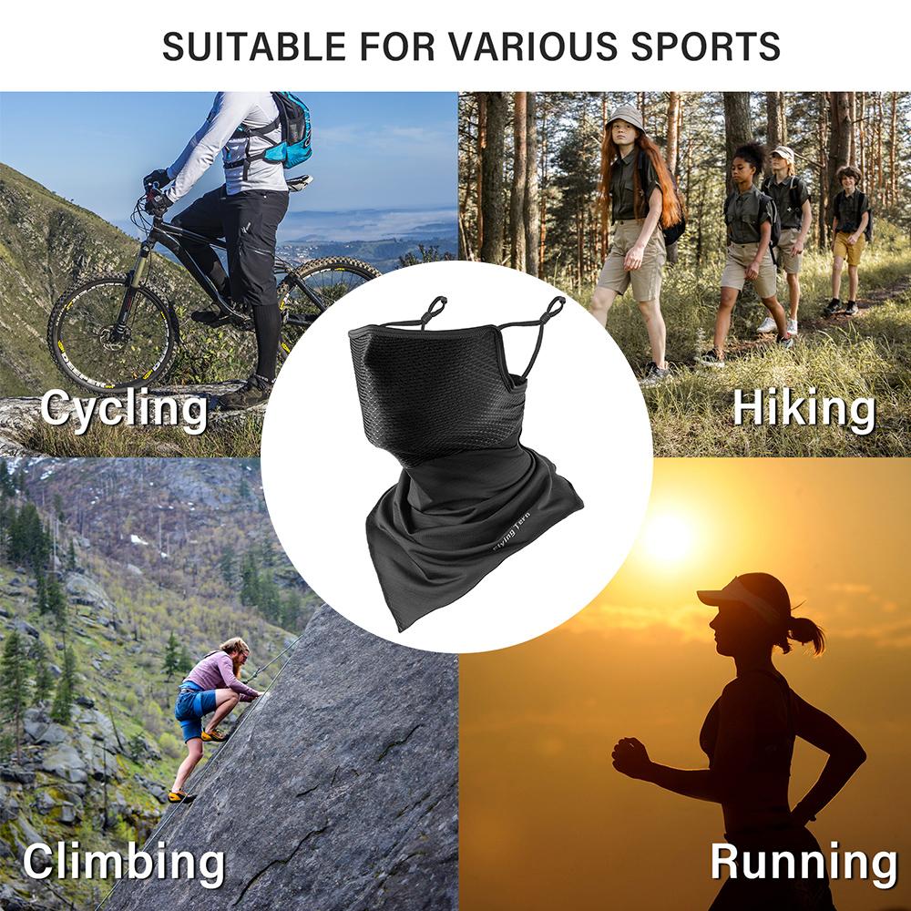 Breathable Cycling Face Cover Summer Sun Protection Face Scarf Mask Bandana for Cycling Hiking