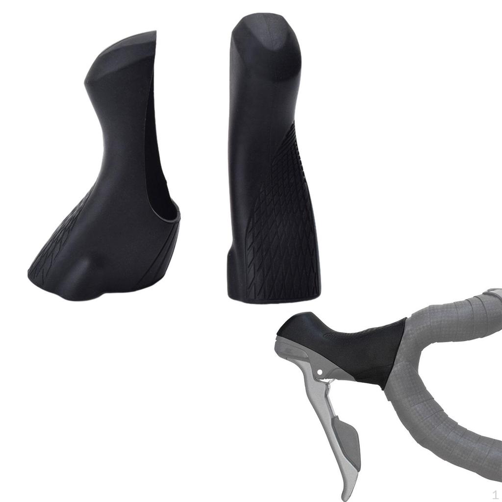 Велосипедные тормозные рычаги, капюшоны, силиконовые ручки для руля дорожного велосипеда, защитные рукава, 1 пара