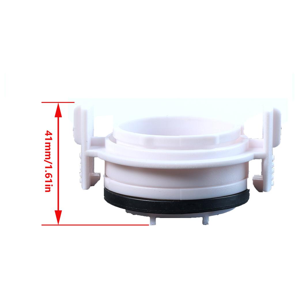 2 шт. для BMW E46 E90 E65 318i 320i 325i 328i H7 автомобильный светодиодный адаптер для фары, адаптер, фиксатор, держатель цоколя для фары, белый зажим