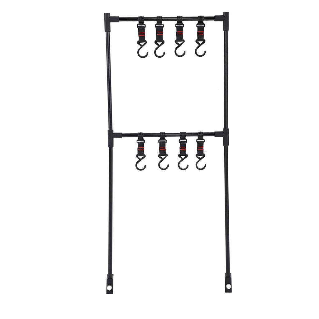 Outdoor Desktop Storage Rack Multifunction Ultralight Portable Desktop Shelf with Adjustable Camp