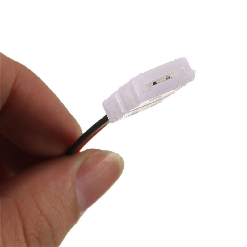 10 шт. печатный кабель 2-контактный разъем для светодиодной ленты 3528/5050, одноцветный адаптер, полезный