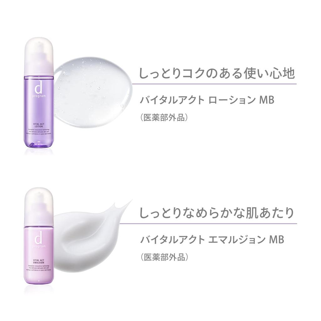 d program Vital Act Emulsion MB Emulsion Refill Для чувствительной, лишенной упругости кожи 88 мл [Официальный] [Квази-лекарство]