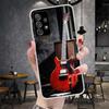 YA763-Нотный лист Музыкальный Скрипка Гитара Чехол для телефона Для Samsung Galaxy A13 A14 A15 A16 A17 A53 A54 A55 A56 A57 A33 A34 A35 A36 A3