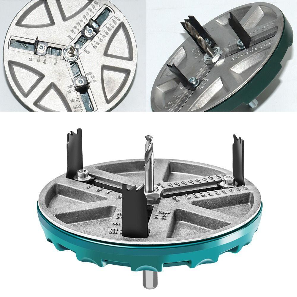 Регулируемый открыватель отверстий 45-130 мм Эффективный дырокол Круглая пила для отверстий Проекты сделай сам
