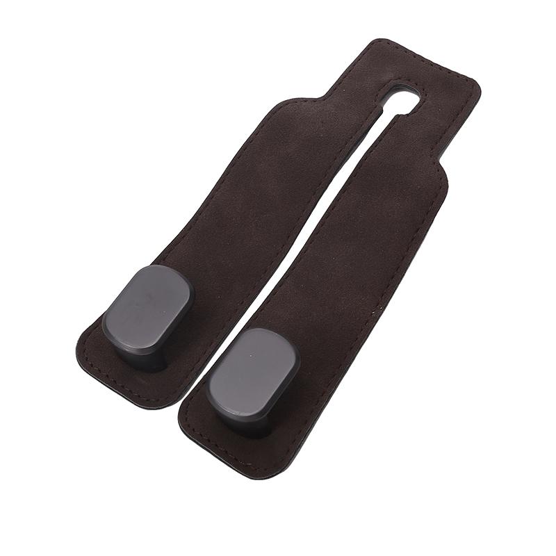 Автомобильный крючок для салона автомобиля, автомобильные аксессуары, держатель крючка для сумки, двойной крючок для кожи, маленький крючок