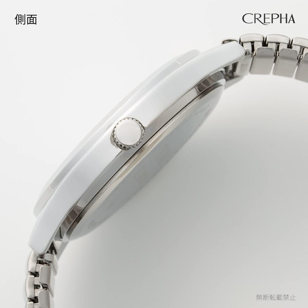 [Clefer] Analog Women's Watch Waterproof Metal Band Silver TE-AL149-WTS