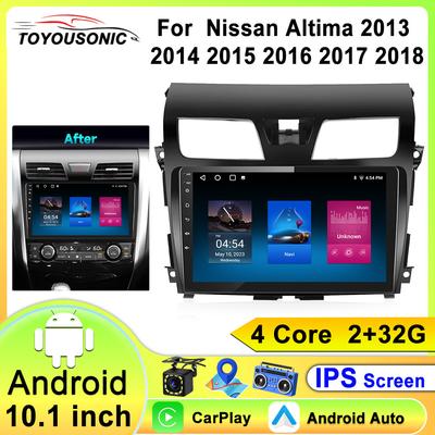 Android 12 Carplay Radio для Nissan ALTIMA TEANA 3 2013-2018 GPS автомобильный видеоплеер Android Auto WIFI BT GPS навигация 2DIN