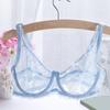 Сексуальный кружевной бюстгальтер с бретельками, дышащий бесшовный бюстгальтер без косточек, бюстгальтер пуш-ап с вышивкой, женское нижнее белье