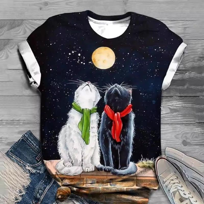 Женская футболка Dragonfly Daily Weekend Print Желтые футболки с коротким рукавом Модные футболки с круглым вырезом Лето и весна Харадзюку