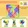 Multi-Color Transformable Magic Cube Puzzle - 3D Segments Magic Rule Snake Rubix Cubo Educational Toys Gift for Children & Kids