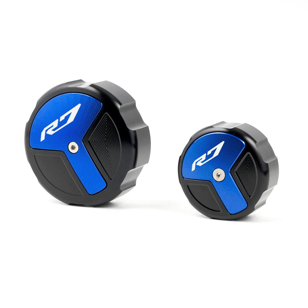 Motorcycle Accessories CNC Brake Fluid Reservoir Cap Cylinder Cover For YAMAHA YZFR7 YZF-R7 YZF R7