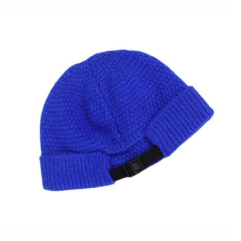 1 шт. теплая шапка-бини, зимняя бейсбольная кепка в стиле хип-хоп из акрилового волокна, мужская вязаная шапка, осенняя уличная свернутая шапка-капюшон, мягкая