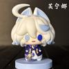 Фигурка Фуррины, Архонта Гидро из Genshin Impact, Чиби, Настольное украшение, Декор для корпуса ПК, Милая мини-модель, Оптовая продажа, Коллекционные игрушки, Подарок