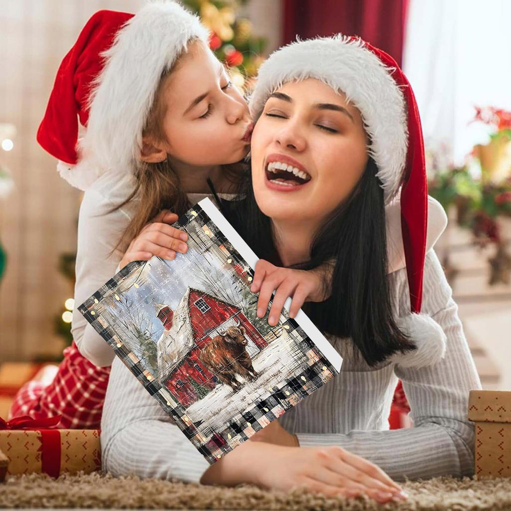 Домашний декор 2024 Праздничный адвент-календарь Адвент-календарь Коллекционный 2D-набор забавных животных Памятный коллекционный домашний декор