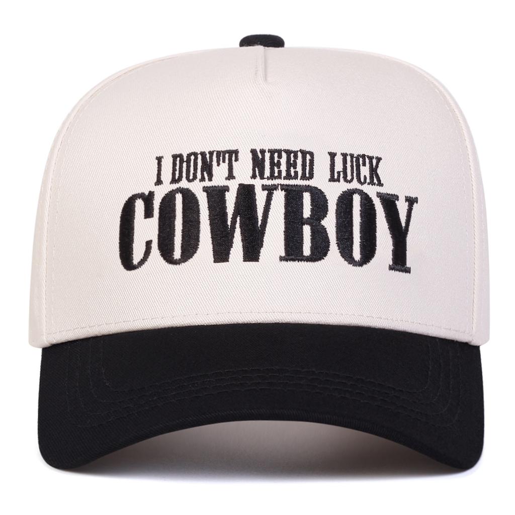 Унисекс Бейсболки с вышивкой букв COWBOY, Регулируемые Повседневные Кепки, Весна и Осень, Шляпа для Защиты от Солнца на Открытом Воздухе