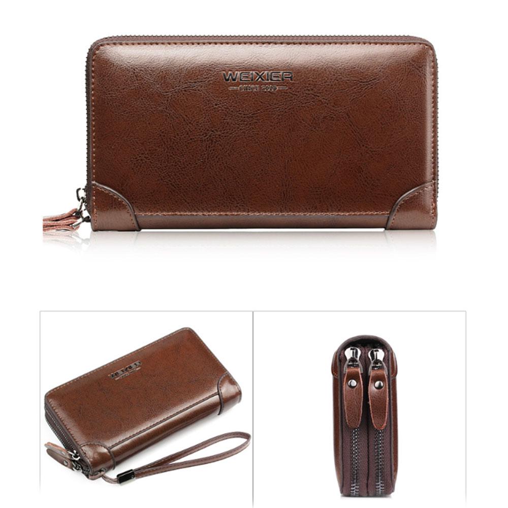 Мужская сумка- кошелек с отделами для телефона, денег и карт