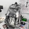 Осенняя новая модная школьная сумка женская индивидуальность камуфляж граффити парная рюкзак большая вместимость студенческая сумка рюкзак мужская
