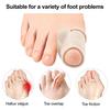 1/2Pcs Toe Separator Orthopedic Bunion Valgus Hammertoe Corrector Pain Relief Foot Alignment Overlapping Toe Spacer Straightener Splint
