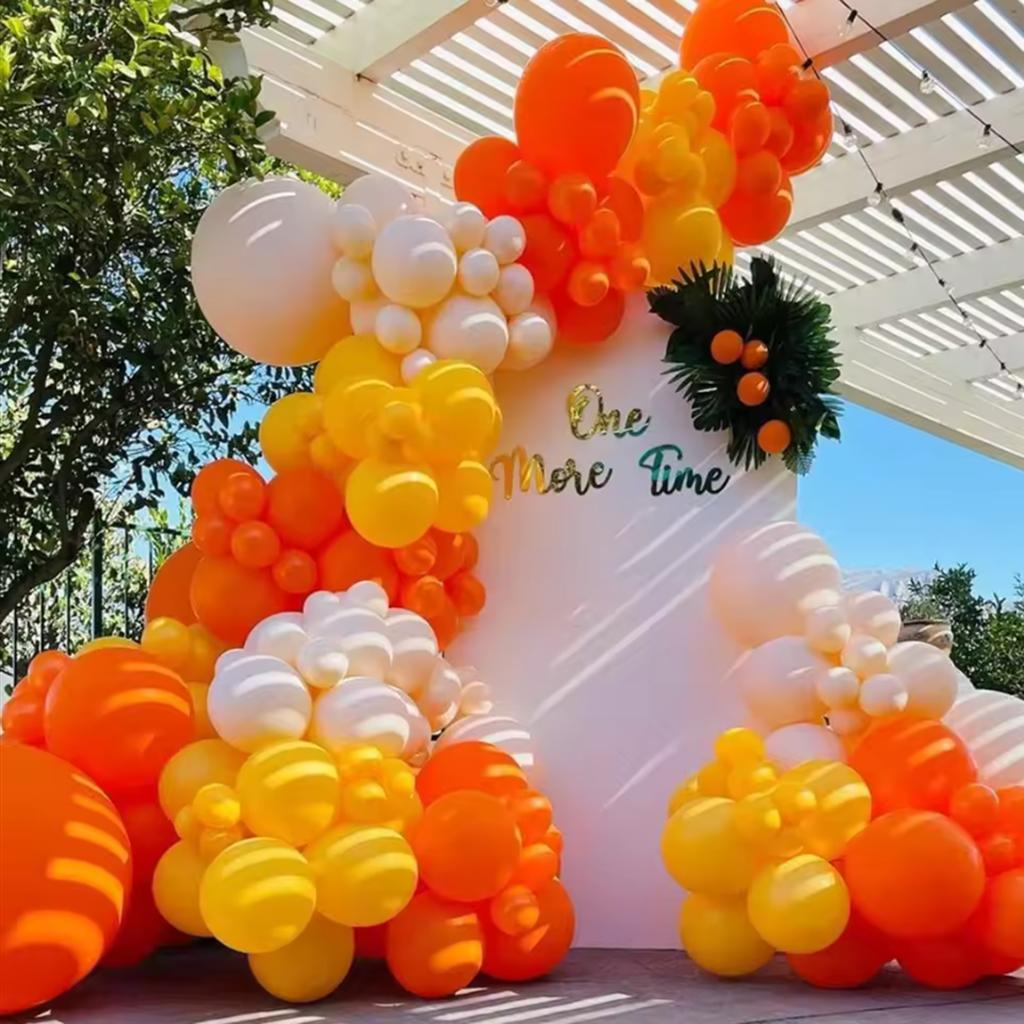 12inch Orange Latex Balloon 5-100pcs/Pack Wedding Birthday Party Baby Shower Engagement Anniversary Decorations Supplies Favors