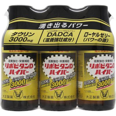 Taisho Lipovitan D Hyper 100 мл x 3 флакона (Назначенный квази-препарат) Квази-лекарства Физическая усталость, пищевые добавки (витамины) Пищевая добавка