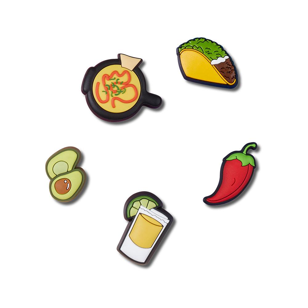 Crocs Jibbitz Мексиканская еда 5 шт. в упаковке