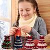 Набор для вязания крючком рождественской елки DIY Набор для рукоделия крючком Набор материалов для вязания для начинающих Рождественские украшения крючком
