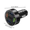 100 Вт 8-портовое автомобильное зарядное устройство для быстрой зарядки PD QC3.0 USB C автомобильное зарядное устройство для телефона адаптер типа C в машину для iPhone Samsung Xiaomi