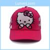 Kt Cat Cartoon Baseball Cap With Sun Protection Breathable Cotton For Kids And Teens