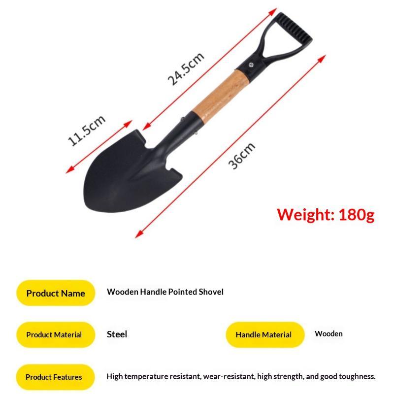 Digging Shovel High Quality Manganese Steel Waterproof Rustproof Garden Trowel for Kids Travel Camping Gardening