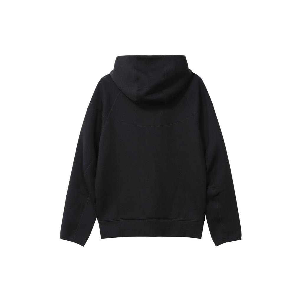 Nike Сплошная спортивная куртка на молнии с капюшоном и двойной молнией Мужские куртки черные FB7922-010