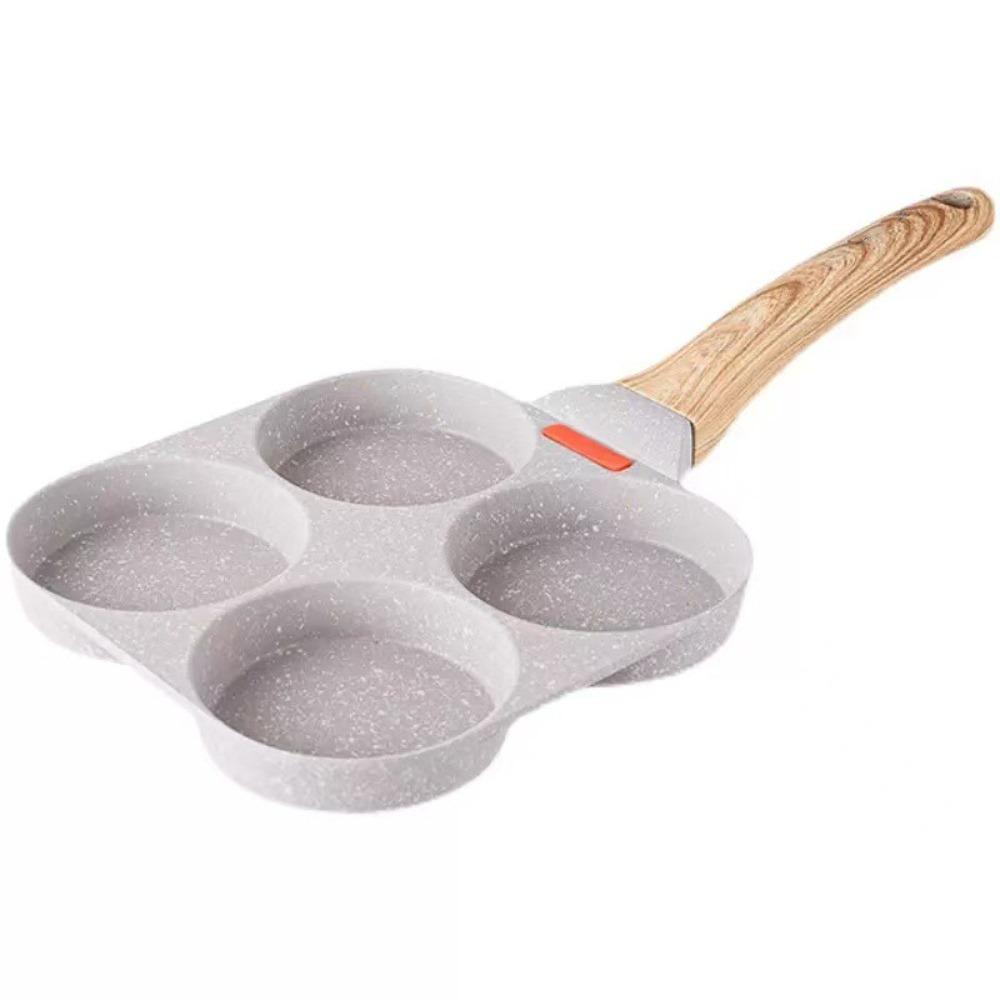 Non-stick Four-hole Frying Pan Rapid Heating Fried Egg Pan Egg Pancake Pan Breakfast