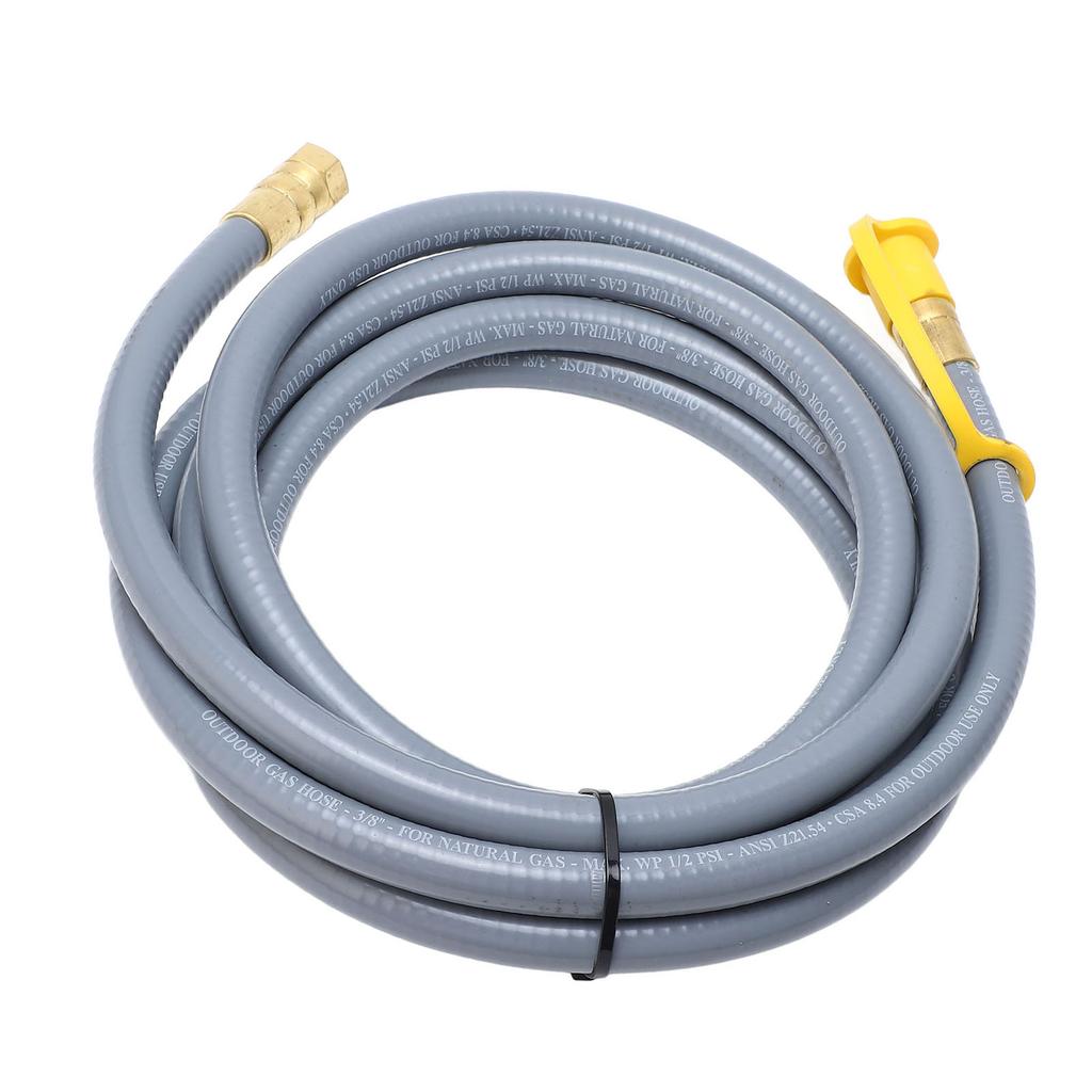3.66m 3/8in RV Gasoline Extension Hose Fittings Quick Connect Gasoline Tank Gas Line Hose with Male 