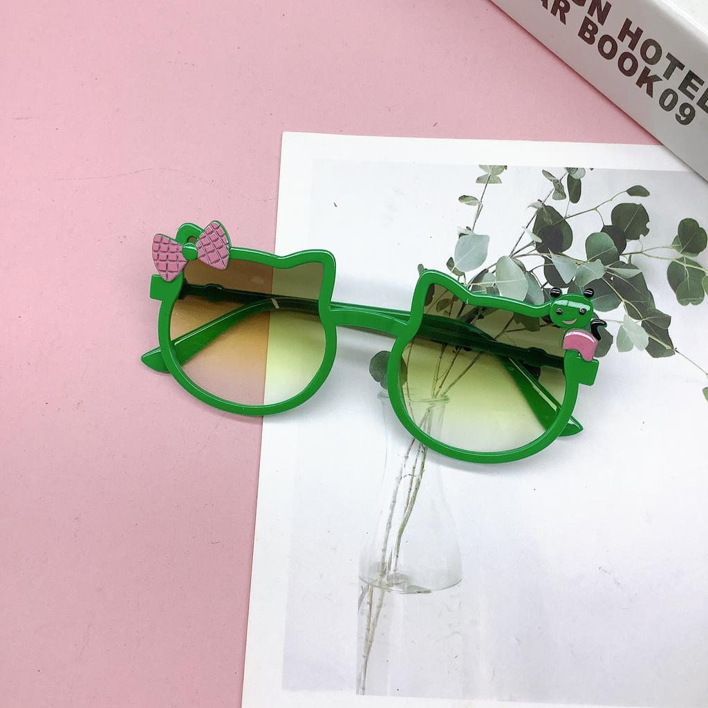 Fashion Children'S Sunglasses Cute Bow Cute Treasure Sunglasses Uv-Proof Children'S Boys And Girls Glasses