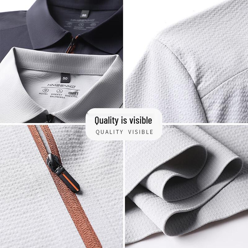 TUCANO Men's Ice Silk Quick Dry Polo Shirt