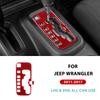 Настоящая мягкая наклейка из углеродного волокна для Jeep Wrangler JK JKU 2011 2012 2013 2014 2015 2016 2017 Панель переключения передач автомобиля Внутренняя отделка