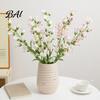 Realistic Floral Arrangement Artificial Lily of The Valley Flowers, Bellflower Bouquet for Wedding Table Centerpieces Fake Flowers Home Decoration And